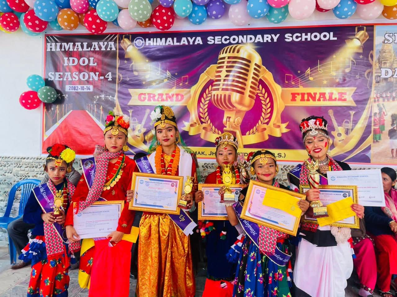Annual function and parents' day was grandly held in Himalaya Secondary School