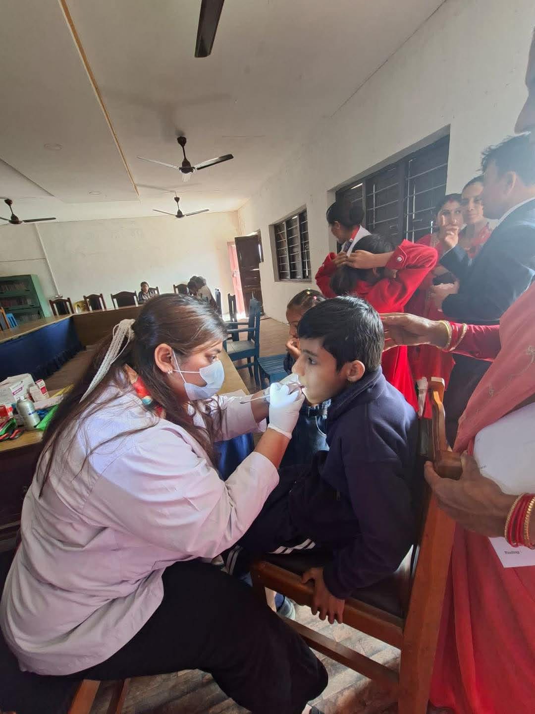Free dental check-up camp completed in Shivasatakshi-11