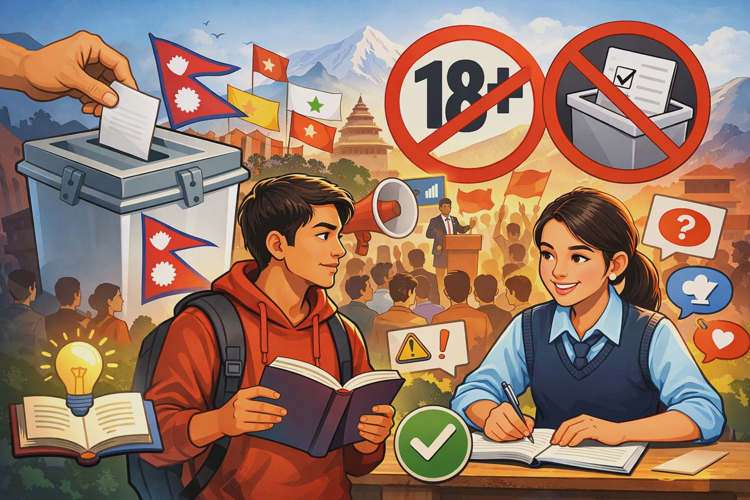 Elections to be held on February 21 and the impact on students — what to do with minors?