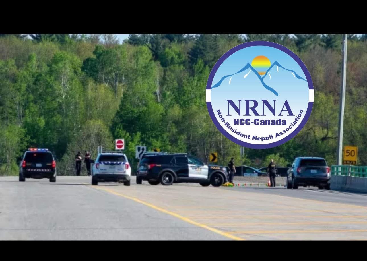 The body of Deepak Marasini, who died in a car accident in Canada, was sent to Nepal