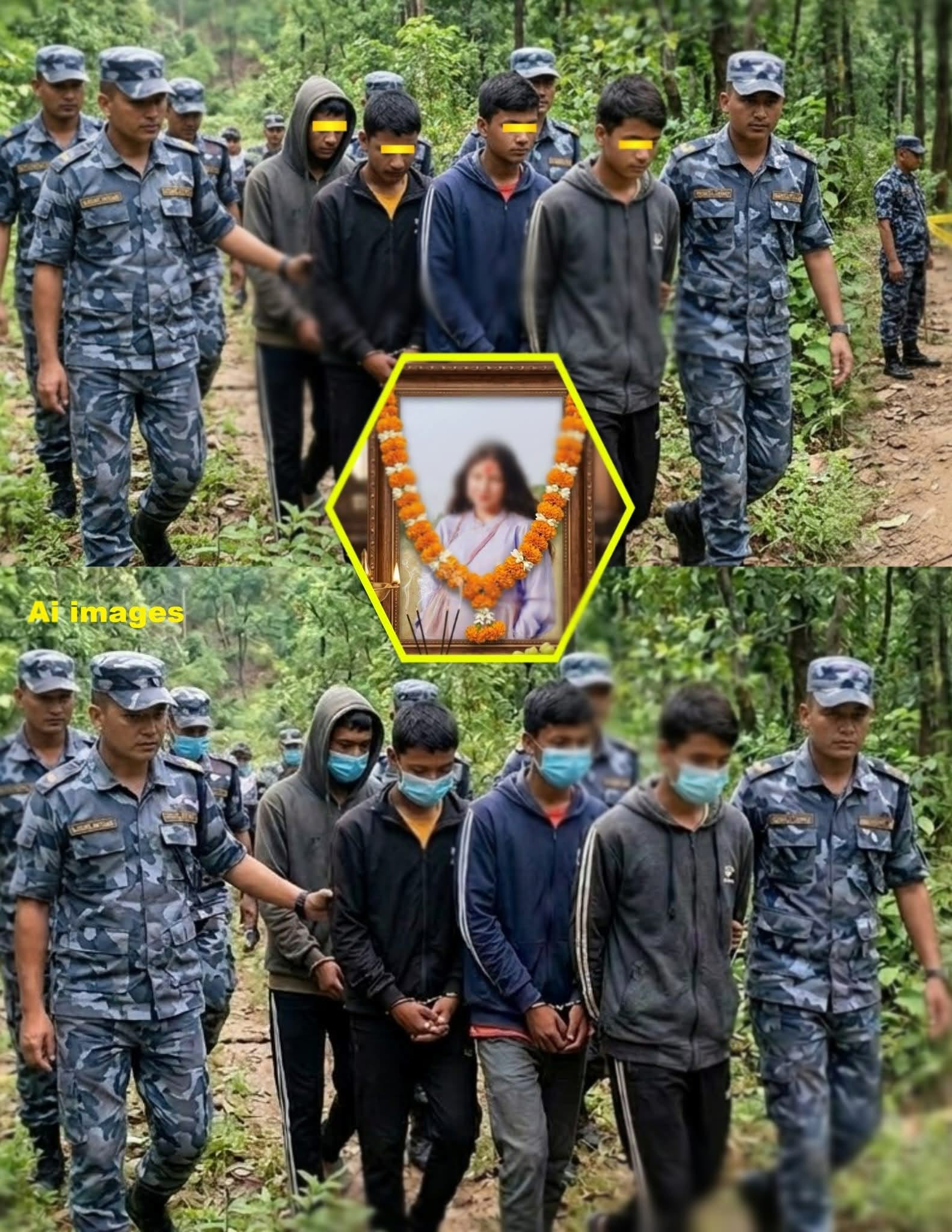 Inisa, who went to study tuition, will never return, four people have taken their lives after being forced together!