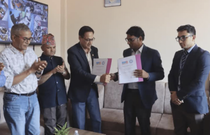 Expanding academic and research collaboration between Madan Bhandari Memorial College (MBMC) and Lord Buddha Education Foundation (LBEF) College!